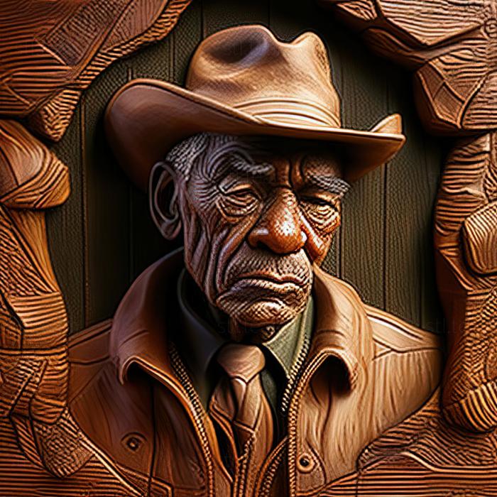 3D model Robert Oliver Skemp American artist (STL)
